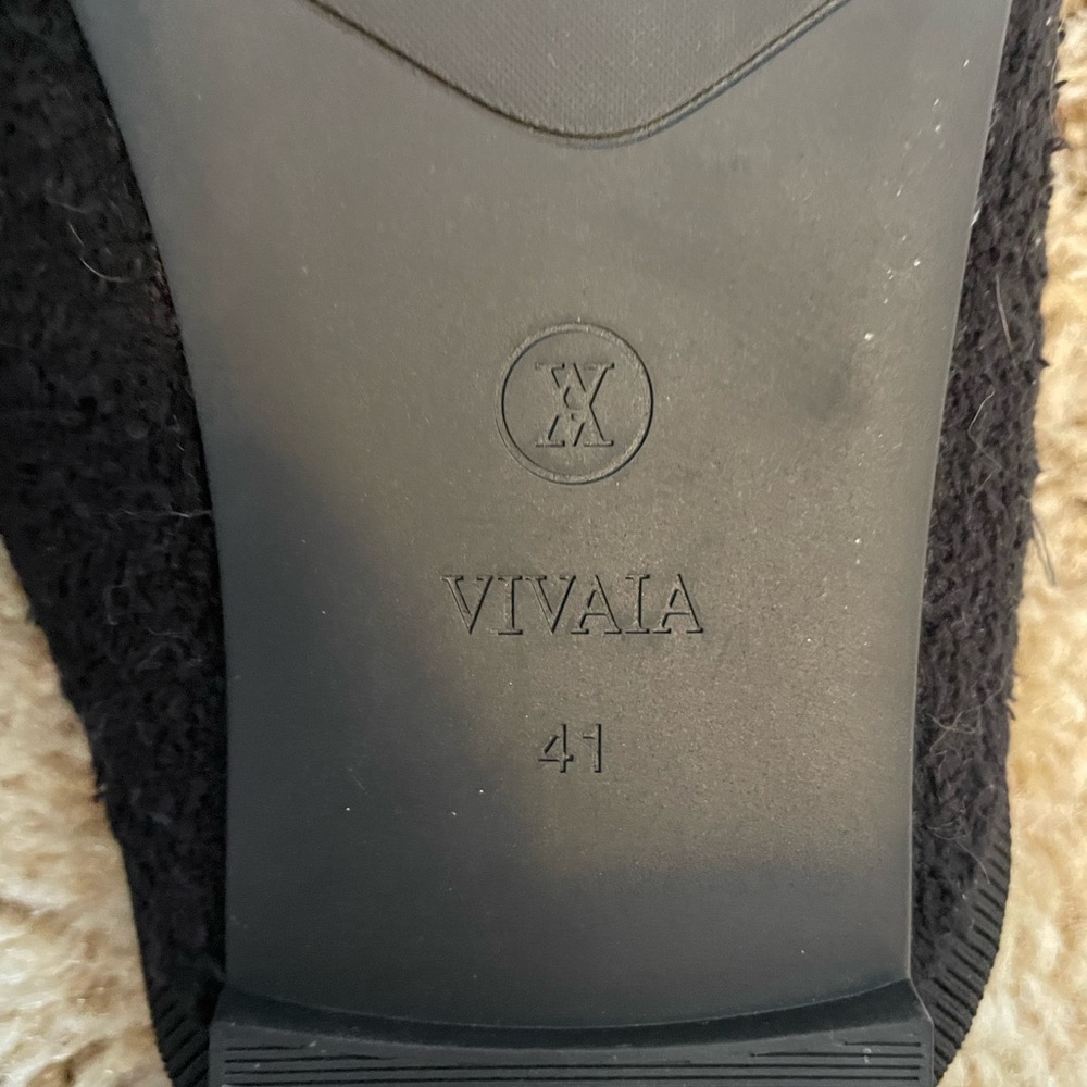 Vivaia square toed fluffy slides size 41 - Picture 9 of 11